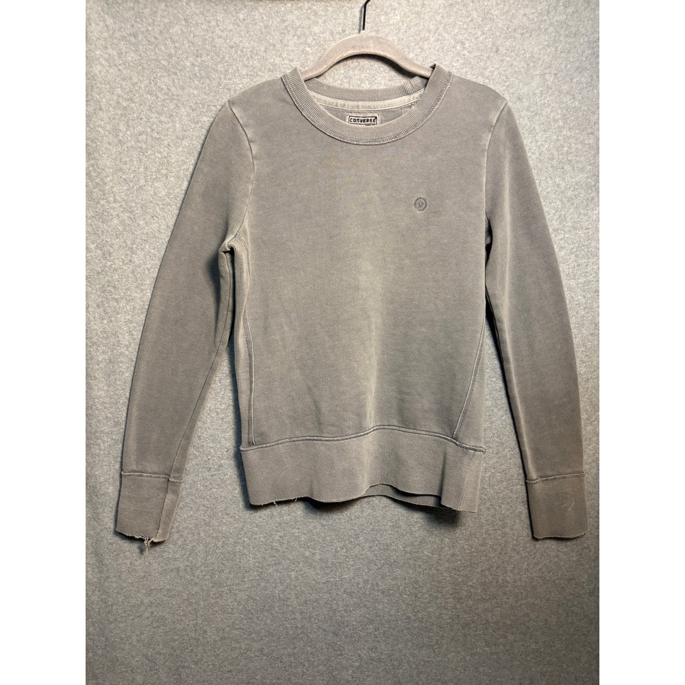 Converse‎ One Star Distressed Crewneck Sweatshirt Womens M Grunge Y2K Casual